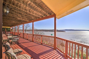 Waterfront Lake Eufaula Home with Deck and Views!